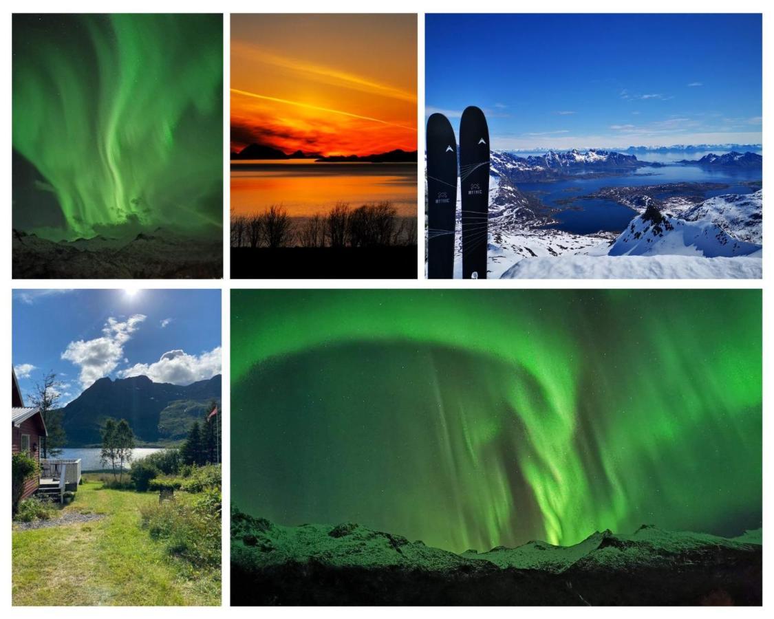 Unique And Charming House At The Foot Of Lofoten'S Highest Mountain سفولفير المظهر الخارجي الصورة